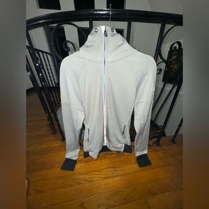 Adidas minimalistic zip up hoodie